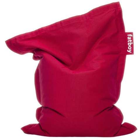 pouf junior stonewashed fatboy red