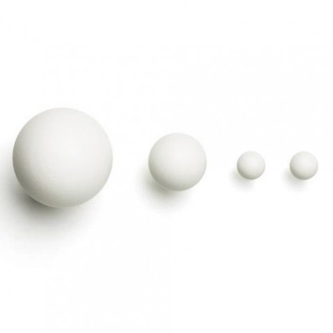 set pateres orb david design blanc