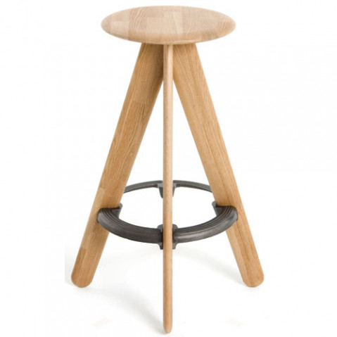 Slab tabouret de bar Tom dixon naturel