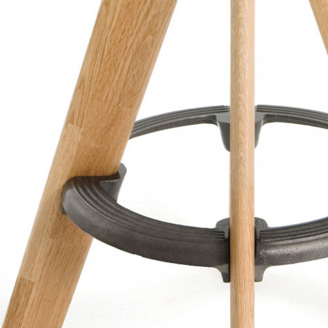 Slab tabouret de bar Tom dixon naturel