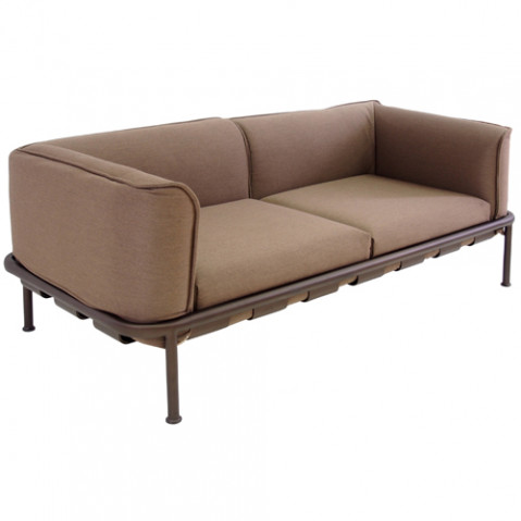 sofa 2 places dock emu marron