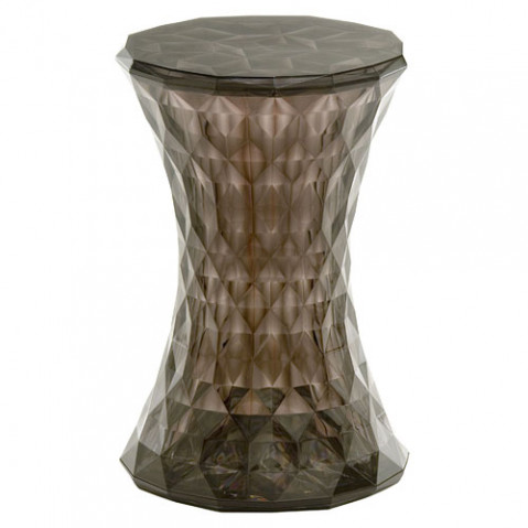 Stone Tabouret Design Kartell Fumé