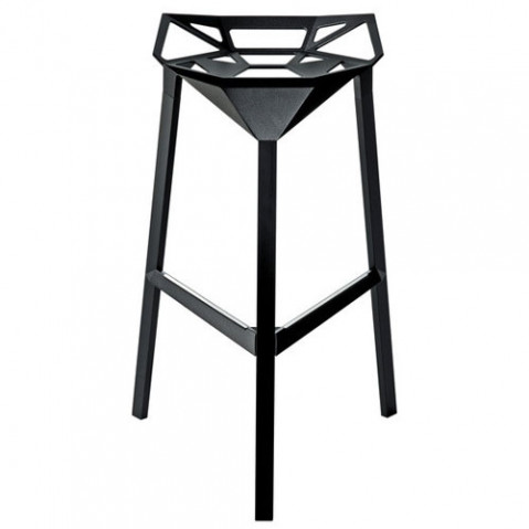 Stool one tabouret magis h77 noir