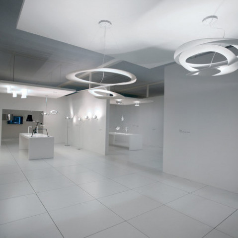 suspension pirce micro led artemide dore