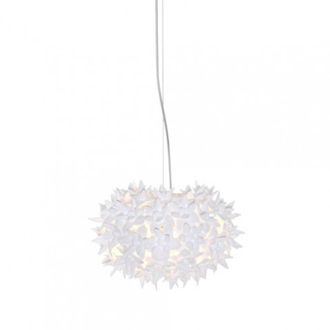 suspension bloom s2 kartell blanc