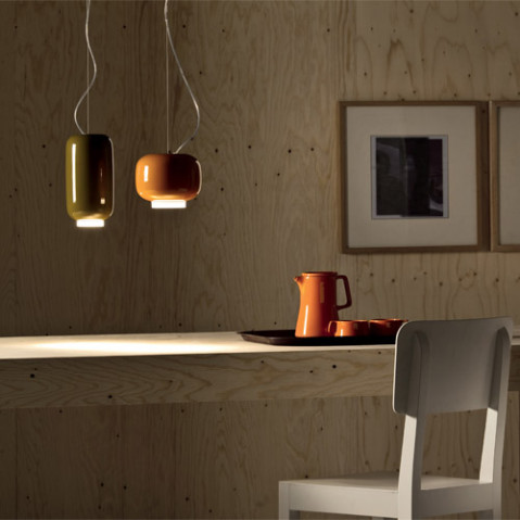 suspension chouchin mini foscarini vert