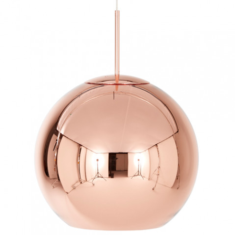 suspension copper round 40 tom dixon