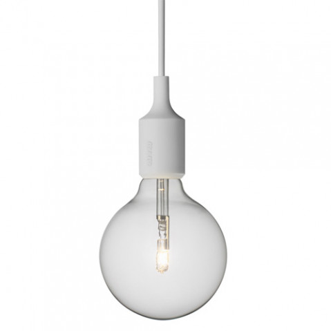 suspension e 27 muuto gris clair