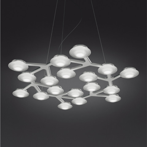 suspension led net circle artemide