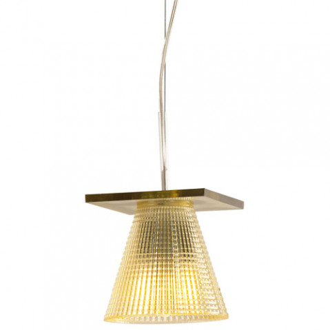 suspension light air kartell ambre
