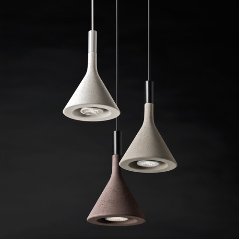 suspension aplomb mini foscarini blanc