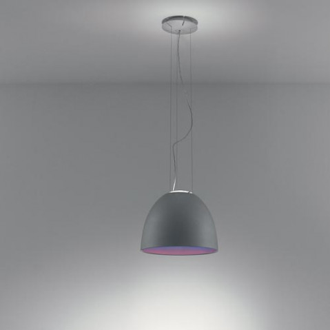suspension nur mini halogene artemide aluminium