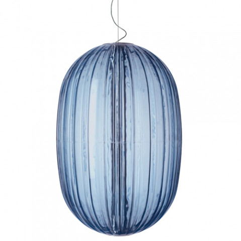 suspension plass media foscarini bleu