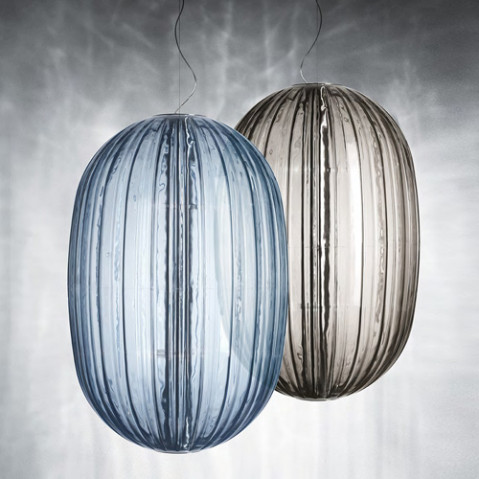 suspension plass media foscarini fume