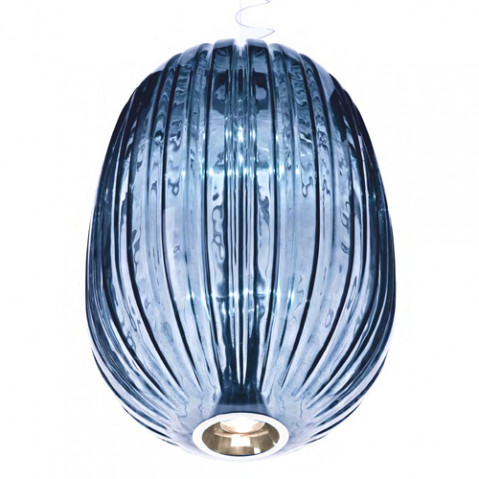 suspension plass media foscarini bleu