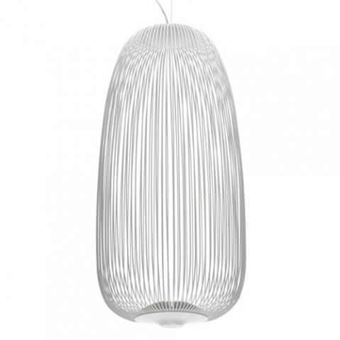 suspension spokes 1 foscarini blanc