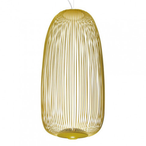 suspension spokes 1 foscarini jaune