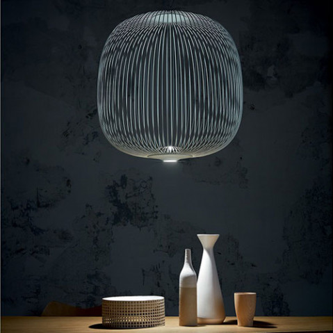 suspension spokes 2 foscarini blanc