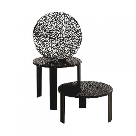 T Table Table Basse Design Kartell Noir