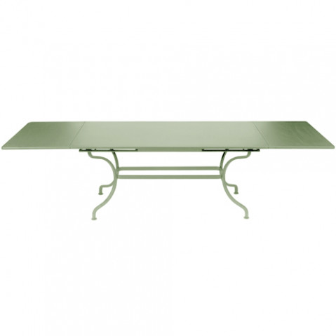 table rallonges romane fermob tilleul