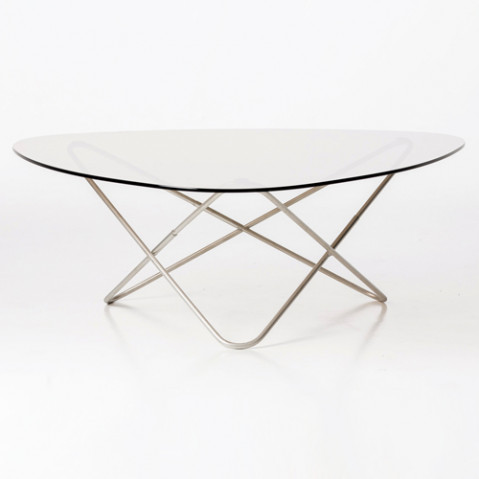 table basse ao airborne inox marin fume