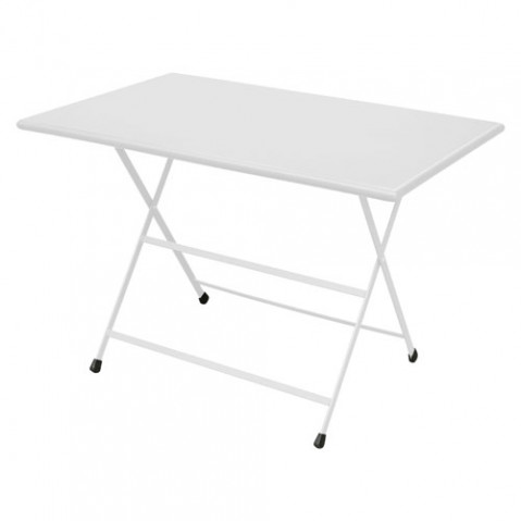 table pliante arc en ciel 110 emu blanc