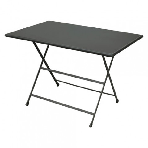 table pliante arc en ciel 110 emu fer ancien