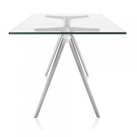 table baguette magis verre 160