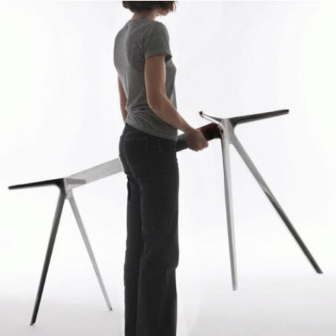 table baguette 205 magis verre