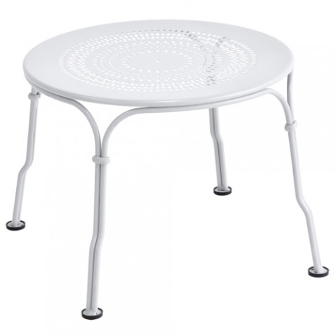 table basse 1900 fermob blanc