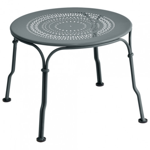 table basse 1900 fermob gris orage