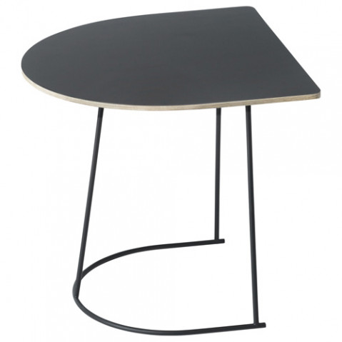 table basse airy half size muuto noir