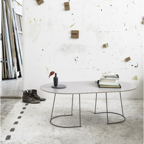 table basse airy large muuto noir