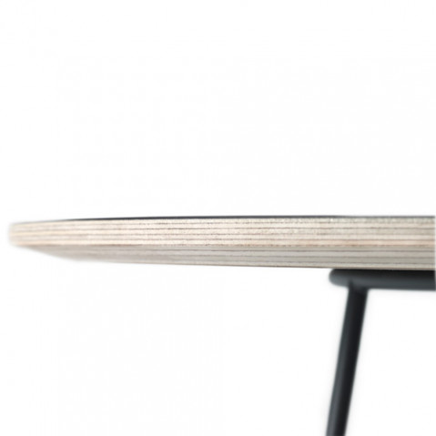 table basse airy half size muuto noir