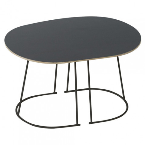 table basse airy half size muuto noir