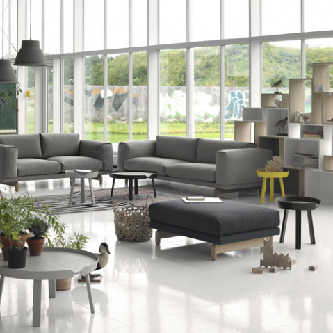 table basse around large muuto gris