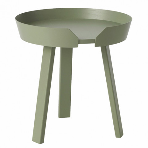 table basse around small muuto vert