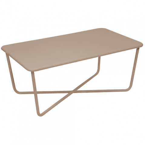 ﻿﻿﻿table basse croisette fermob muscade