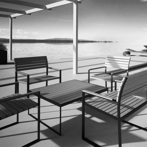 table basse garden lounge roshults