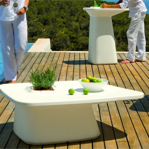 table basse moma low vondom noir