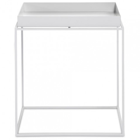 table basse tray 40 40 hay blanc
