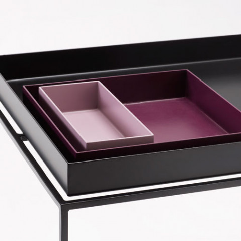 table basse tray 40 60 hay noir