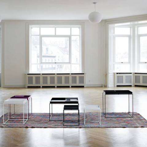 table basse tray 40 60 hay noir