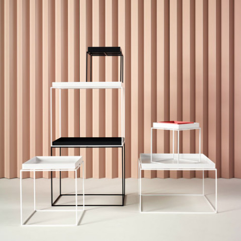 table basse tray 60 60 hay blanc