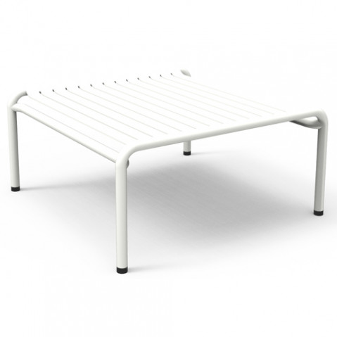 table basse week end petite friture blanc