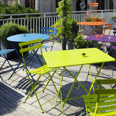 table bistro 37 fermob tilleul