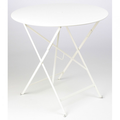 table pliante bistro 77 fermob blanc