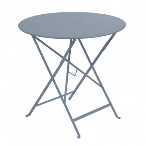 table ronde bistro 77 fermob gris orage