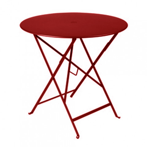 table ronde bistro 77 fermob piment