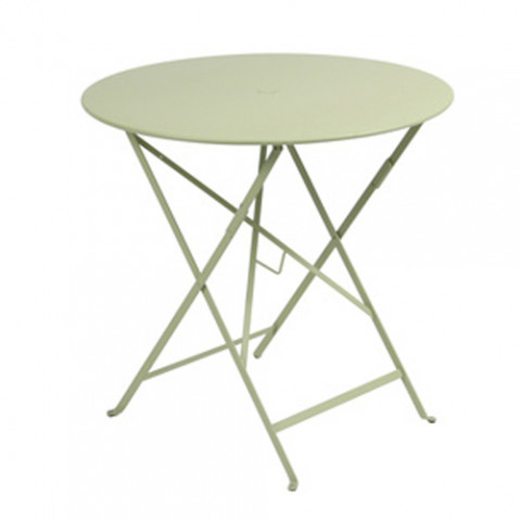 table ronde bistro 77 fermob tilleul